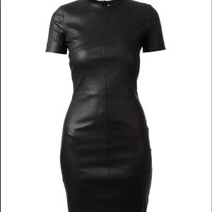 GIVENCHY LEATHER DRESS